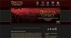 Desktop Screenshot of orientalempires.com