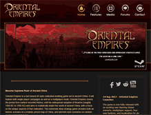 Tablet Screenshot of orientalempires.com